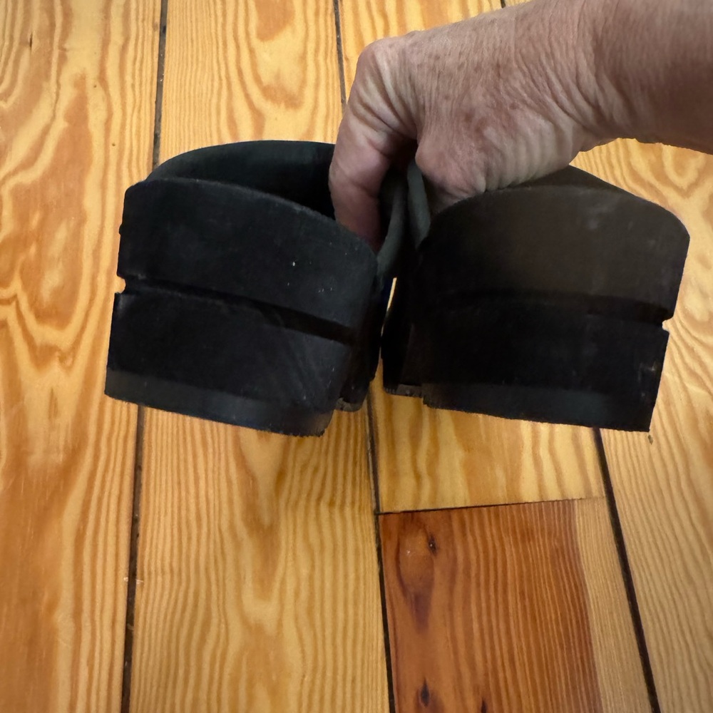 Sanita wooden Black Clogs brand new size 40 - Picture 8 of 12